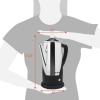imageElite Gourmet EC812 Electric 12Cup Coffee Percolator with Keep Warm Clear Brew Progress Knob CoolTouch Handle Cordless Serve Stainless SteelPlastic Knob