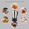 imageElite Gourmet EC812 Electric 12Cup Coffee Percolator with Keep Warm Clear Brew Progress Knob CoolTouch Handle Cordless Serve Stainless SteelPlastic Knob