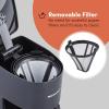 imageElite Gourmet EC923 Electric Coffee Percolator BPA Free Keep Warm Clear Brew Progress Knob CoolTouch Handle Cordless Serve 12Cup Stainless Steel28 ounce