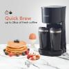 imageElite Gourmet EC923 Electric Coffee Percolator BPA Free Keep Warm Clear Brew Progress Knob CoolTouch Handle Cordless Serve 12Cup Stainless Steel28 ounce