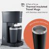 imageElite Gourmet EC923 Electric Coffee Percolator BPA Free Keep Warm Clear Brew Progress Knob CoolTouch Handle Cordless Serve 12Cup Stainless Steel28 ounce