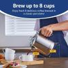 imageElite Gourmet EC924 Electric Coffee Percolator BPA Free Keep Warm Clear Brew Progress Knob CoolTouch Handle Cordless Serve 12Cup Stainless Steel64ounce8Cup