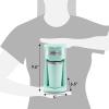 imageElite Gourmet EHC114 Personal SingleServe Compact Coffee Maker Brewer Includes 14Oz Thermal Travel Mug with Stainless Steel Interior Compatible with Coffee Grounds Reusable Filter BlackMint