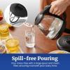 imageElite Gourmet EKT1203W 1350W Double Wall Insulated Cool Touch Electric Water Tea Kettle BPA Free Stainless Steel Interior and Auto ShutOff11 Quarts