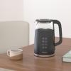imageElite Gourmet EKT1203W 1350W Double Wall Insulated Cool Touch Electric Water Tea Kettle BPA Free Stainless Steel Interior and Auto ShutOff19 Quarts