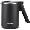 imageElite Gourmet EKT1203W 1350W Double Wall Insulated Cool Touch Electric Water Tea Kettle BPA Free Stainless Steel Interior and Auto ShutOff06 Quarts