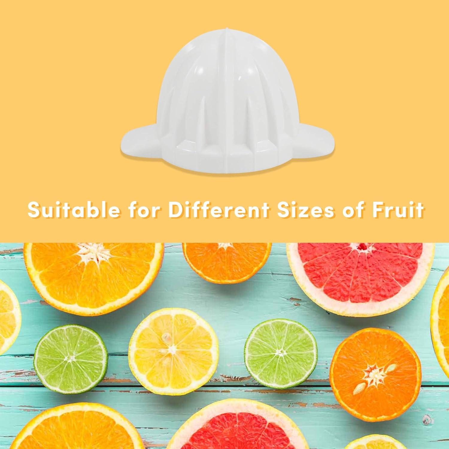 imageElite Gourmet ETS740 BPAFree Electric Citrus Juicer with 2 Cones Compact Large Volume Pulp Control Oranges Lemons Limes Grapefruits with Easy Pour Spout 12L BlackStainless Steel16 ounce