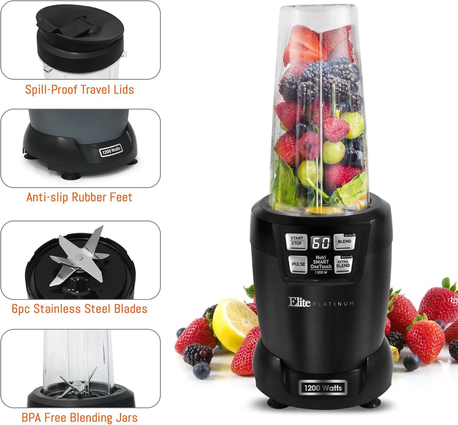 imageElite Platinum EPB5455 NutriBlender Black