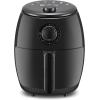 imageElite Gourmet EAF0201X Personal Compact Space Saving Electric Hot Air Fryer OilLess Healthy Cooker Timer ampamp Temperature Controls 1000W 21 Quart BlackBlack