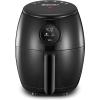 imageElite Gourmet EAF2612DX Personal 21Qt Compact Space Saving Programmable Hot Air Fryer OilLess Healthy Cooker Timer ampamp Temperature Controls 1000W BlackBlack