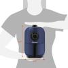 imageElite Gourmet EAF2612DX Personal 21Qt Compact Space Saving Programmable Hot Air Fryer OilLess Healthy Cooker Timer ampamp Temperature Controls 1000W BlackBlue Gray