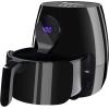 imageElite Gourmet EAF5317DX Digital 53Qt Hot Air Fryer 7 Menu Functions 1350W OilLess Healthy Cooker Timer ampamp Temperature Controls PFOAPTFE Free BlackBlack