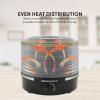 imageElite Gourmet EFD809D Food Dehydrator with 5 Stainless Steel Trays Adjustable Temp ampamp Time  Keep Warm Includes Interior Light Fruit Roll Tray and Recipe Booklet BlackBlack and Gray