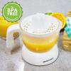 imageElite Gourmet ETS740 BPAFree Electric Citrus Juicer with 2 Cones Compact Large Volume Pulp Control Oranges Lemons Limes Grapefruits with Easy Pour Spout 12L BlackStainless Steel16 ounce