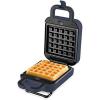 imageElite Gourmet EWM015R Electric Nonstick 45inch Mini Waffle Maker Belgian Waffles Compact Design Hash Browns Keto Snacks Sandwich Eggs Easy to Clean RedSlate blue