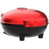 imageElite Gourmet EWM015R Electric Nonstick 45inch Mini Waffle Maker Belgian Waffles Compact Design Hash Browns Keto Snacks Sandwich Eggs Easy to Clean RedRed
