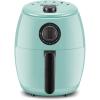 imageElite Gourmet EAF0201X Personal Compact Space Saving Electric Hot Air Fryer OilLess Healthy Cooker Timer ampamp Temperature Controls 1000W 21 Quart BlackMint
