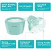 imageAmericana Collection Elite EIM1432M 15 Quart Automatic Easy Homemade Electric Ice Cream Maker Frozen Yogurt Sorbet Gelato Treat with Recipes Mint15 Quart