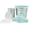 imageAmericana Collection Elite EIM1432M 15 Quart Automatic Easy Homemade Electric Ice Cream Maker Frozen Yogurt Sorbet Gelato Treat with Recipes Mint4 Quart