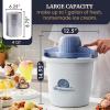 imageElite Gourmet EIM924LX 4 quart Old Fashioned Electric Ice Cream Maker Pine BucketPeriwinkle
