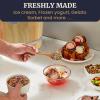 imageElite Gourmet EIM924LX 4 quart Old Fashioned Electric Ice Cream Maker Pine BucketPine