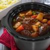 imageElite Gourmet MST1234B 6 Quart Diamond Pattern Slow Cooker Removable DishwasherSafe Stoneware Pot with Tempered Glass Lid CoolTouch Handles 6 Quart Black2 Quarts
