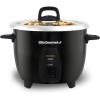 imageElite Gourmet ERC2001BX 10Cup Electric Rice Cooker with 304 Surgical Grade Stainless Steel Inner Pot Makes Soups Stews Porridges Grains and Cereals