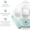 imageElite Gourmet EGC700DKG Rapid Egg Cooker 7 EasyToPeel Hard Medium Soft Boiled Eggs Poacher Omelet Maker Auto ShutOff Alarm 16Recipe Booklet BPAFree ShadowSeafoam